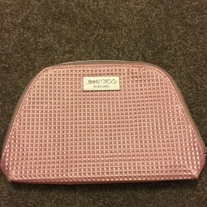 Jimmy Choo makeup bag.